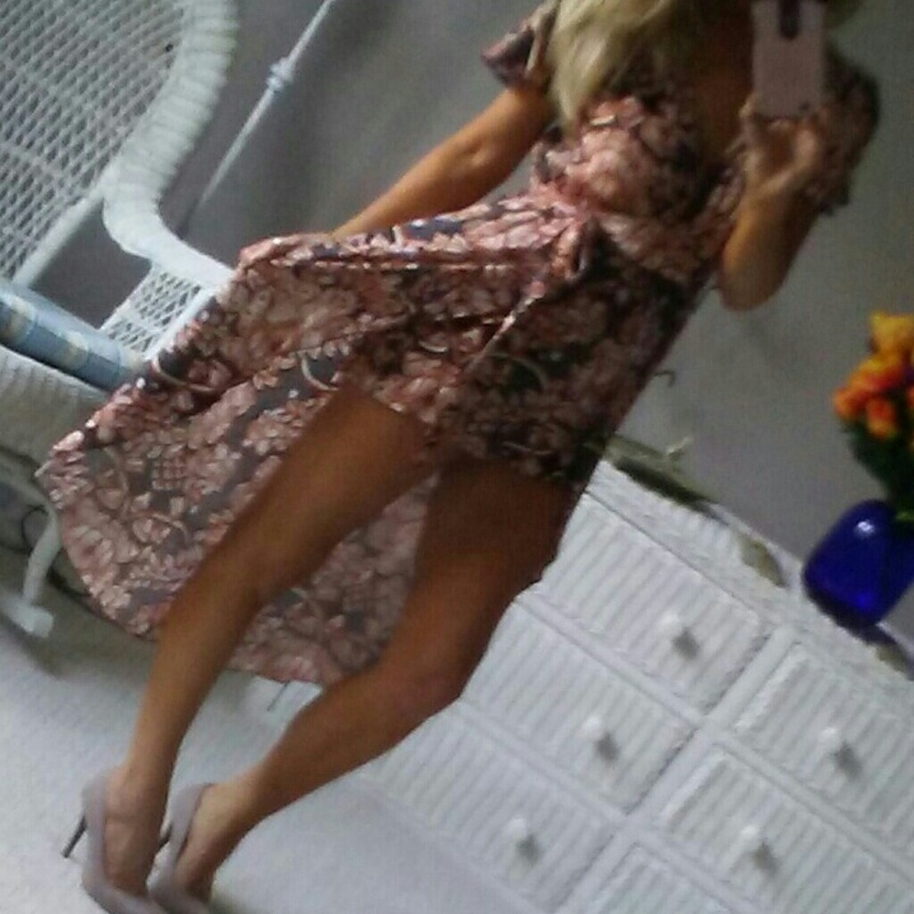 Cute dress with attached shorts
